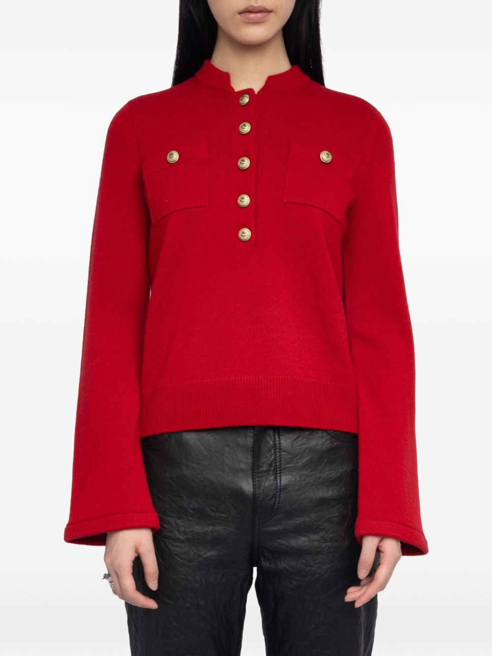 Lucas button-detailed sweater - 4