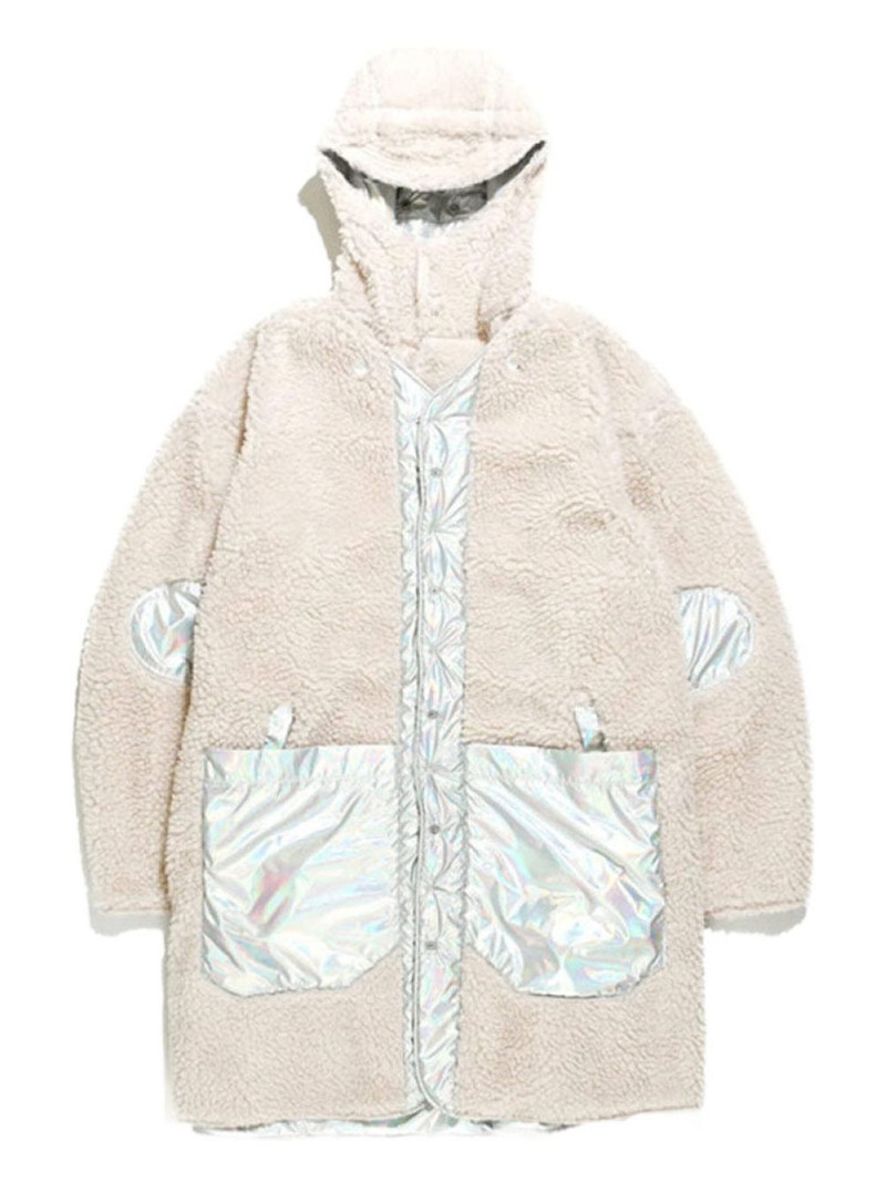 Engineered Garments iridescent hooded parka outlook