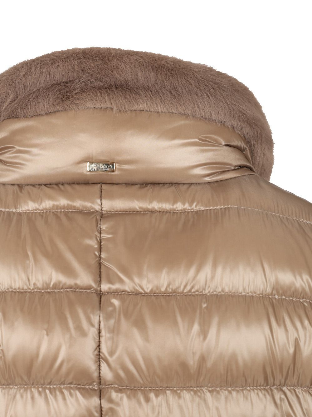 Shniy Padded Down Jacket With Bel Coats Brown - 5