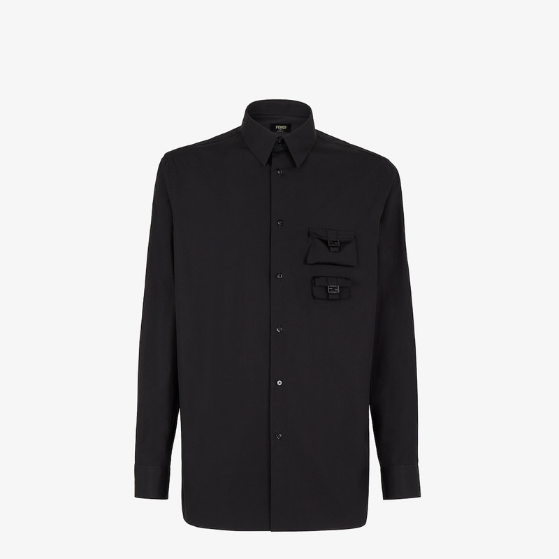 Black cotton shirt 1