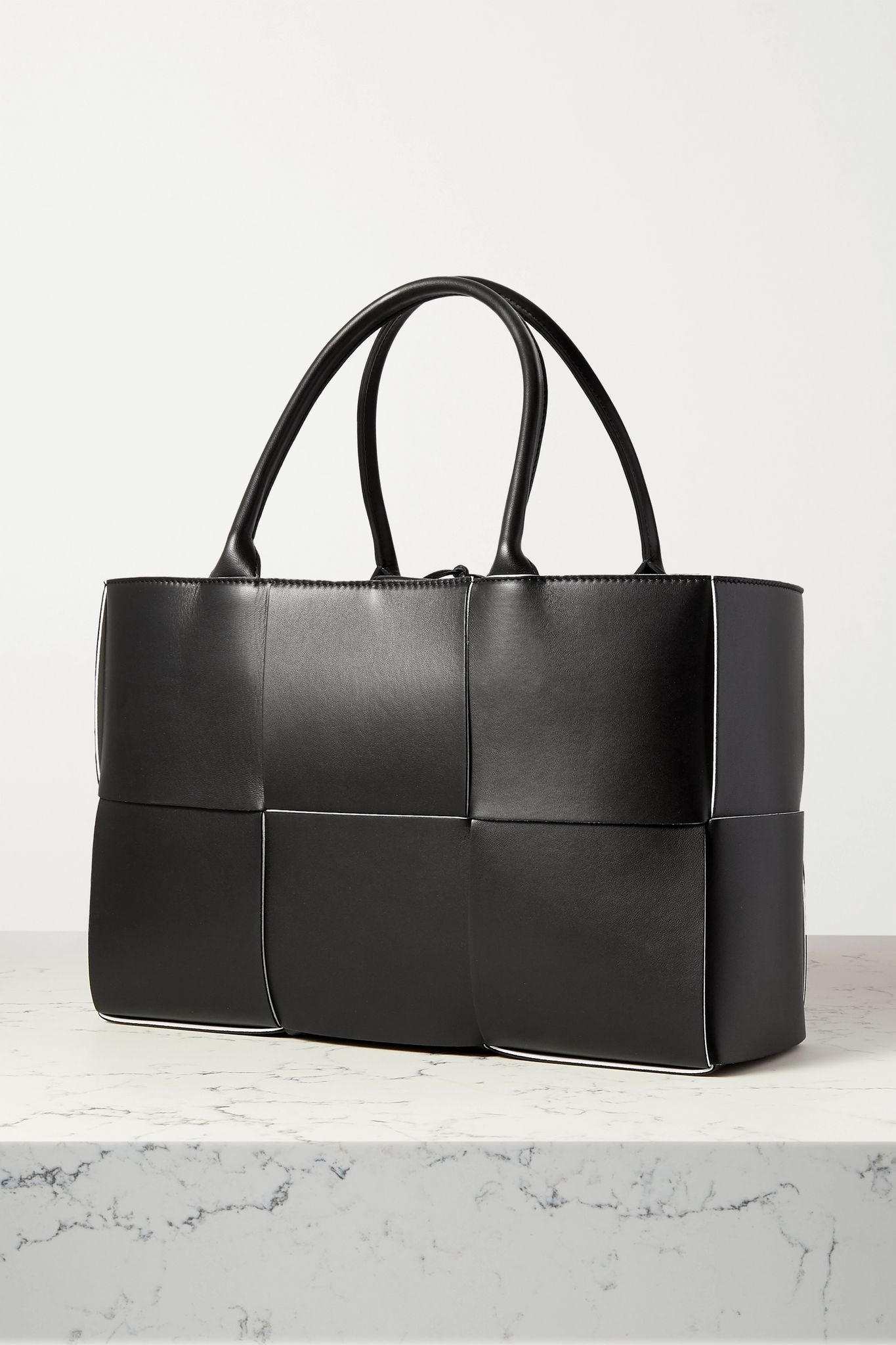 Intrecciato leather tote - 3