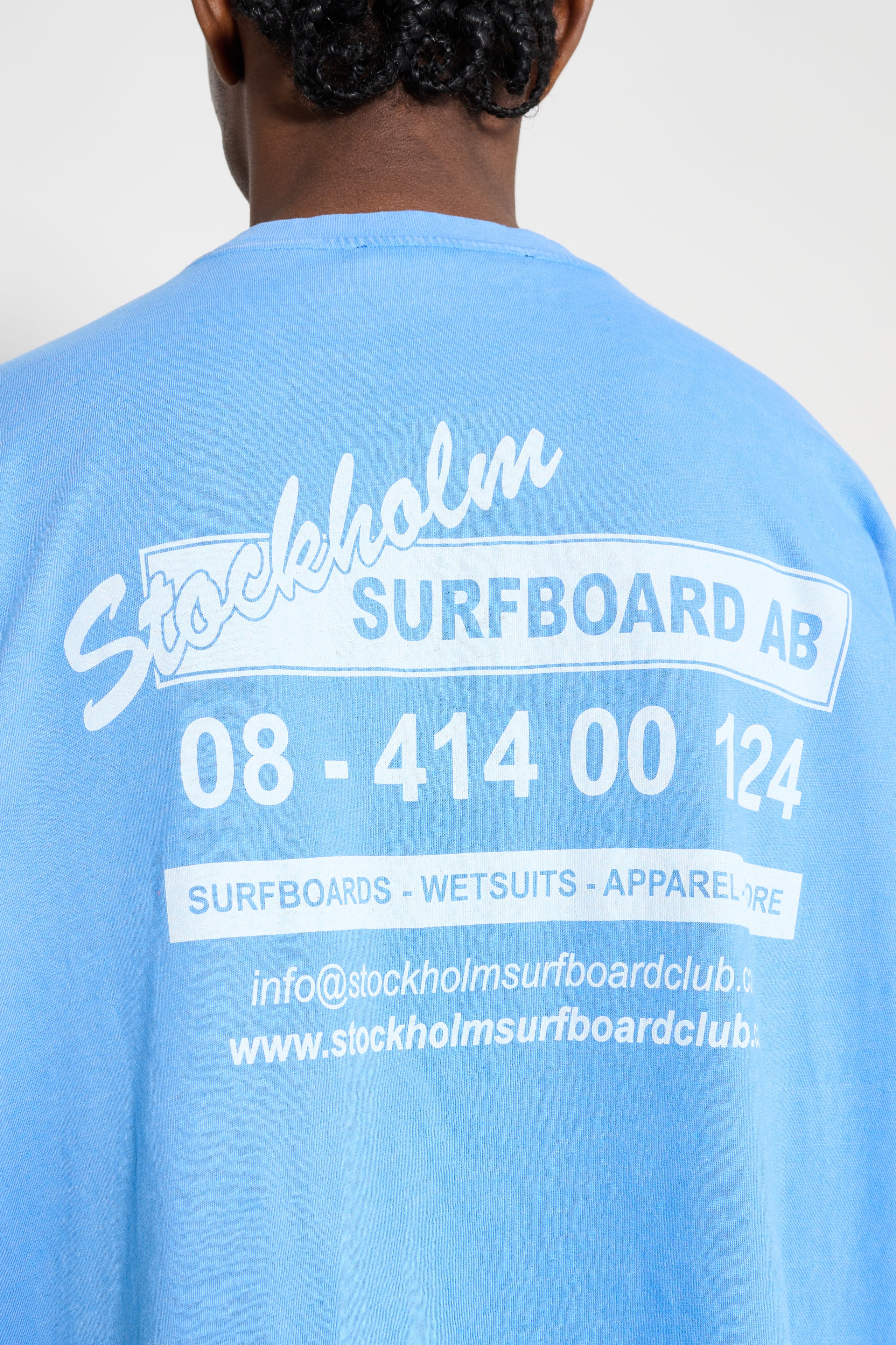 STOCKHOLM SURFBOARD CLUB PRINTED POCKET T-SHIRT WORK OCEAN - 6