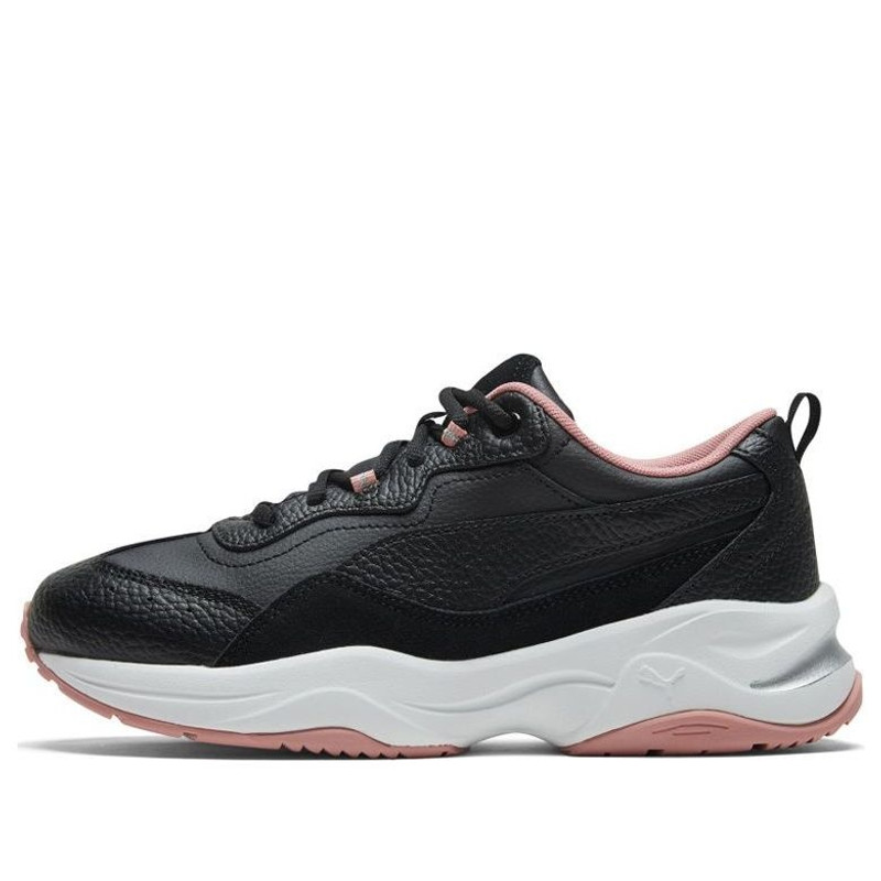 (WMNS) PUMA Cilia 럭스 '블랙 핑크'370282-01 - 1