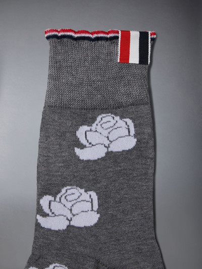Thom Browne Cotton Rose Ankle Socks outlook