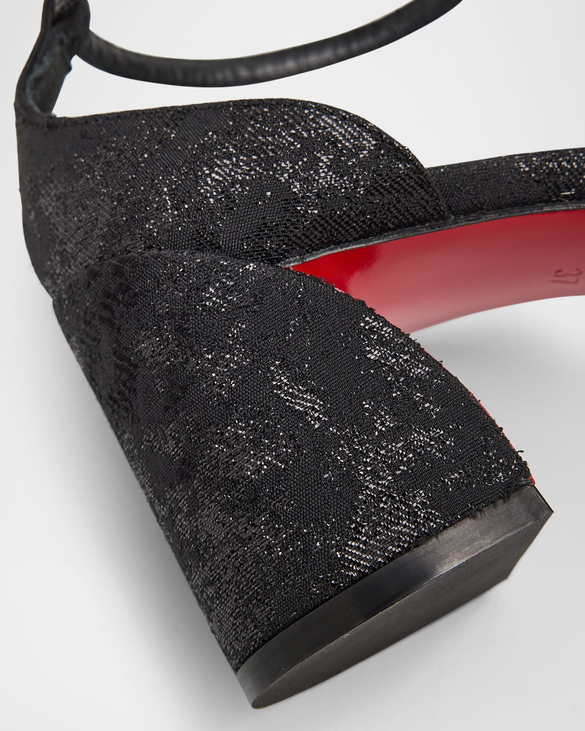 Jane Bow Red Sole Pumps - 5
