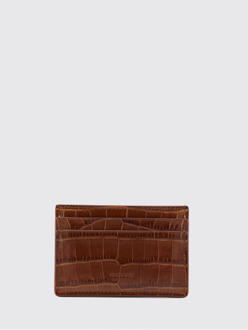 TOM FORD Wallet Men color Brown 1