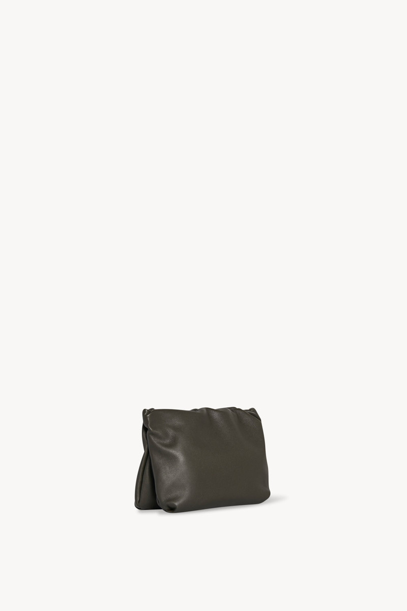 The Row Bourse Clutch in Leather outlook