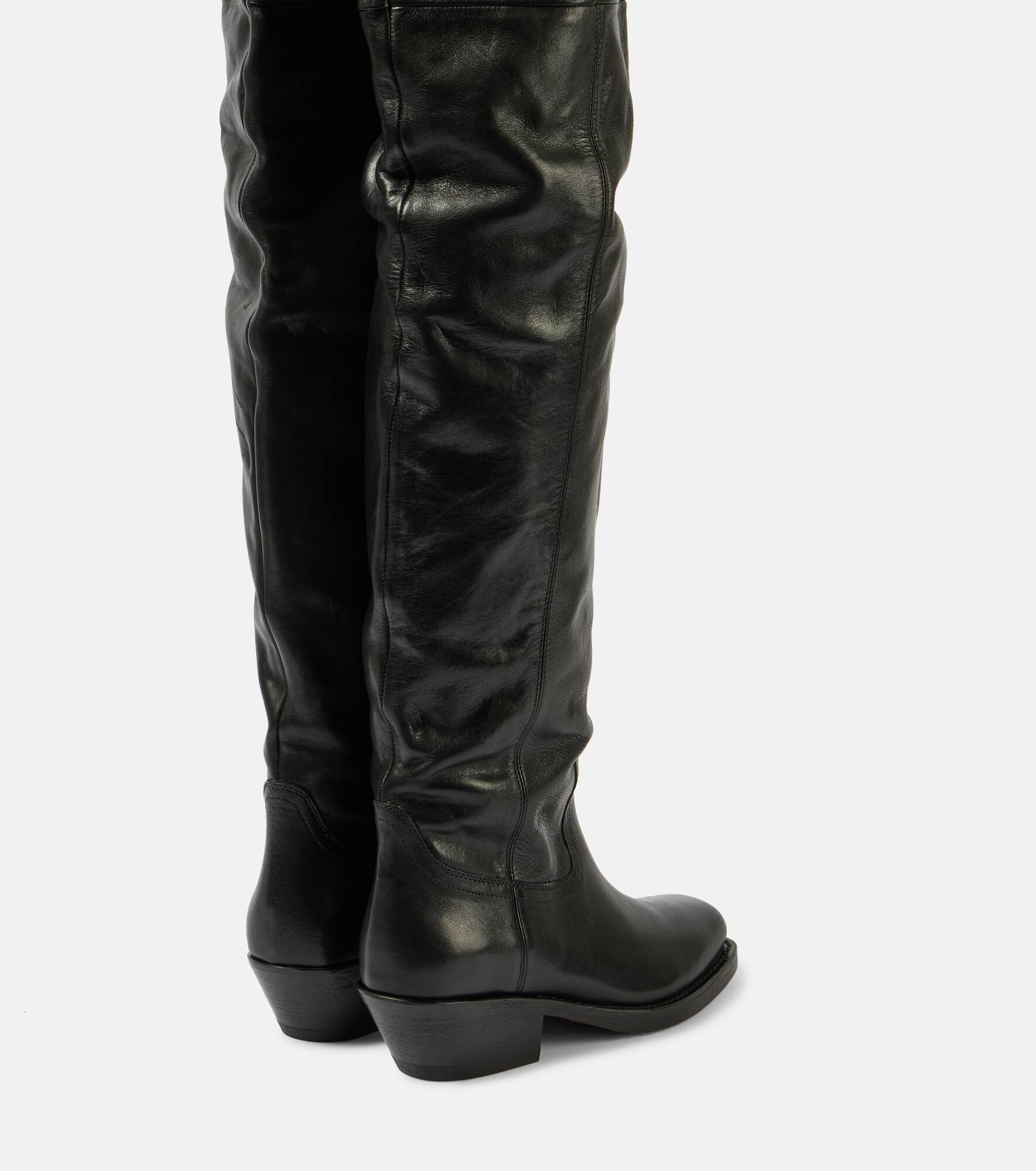 Amati leather knee-high boots - 3
