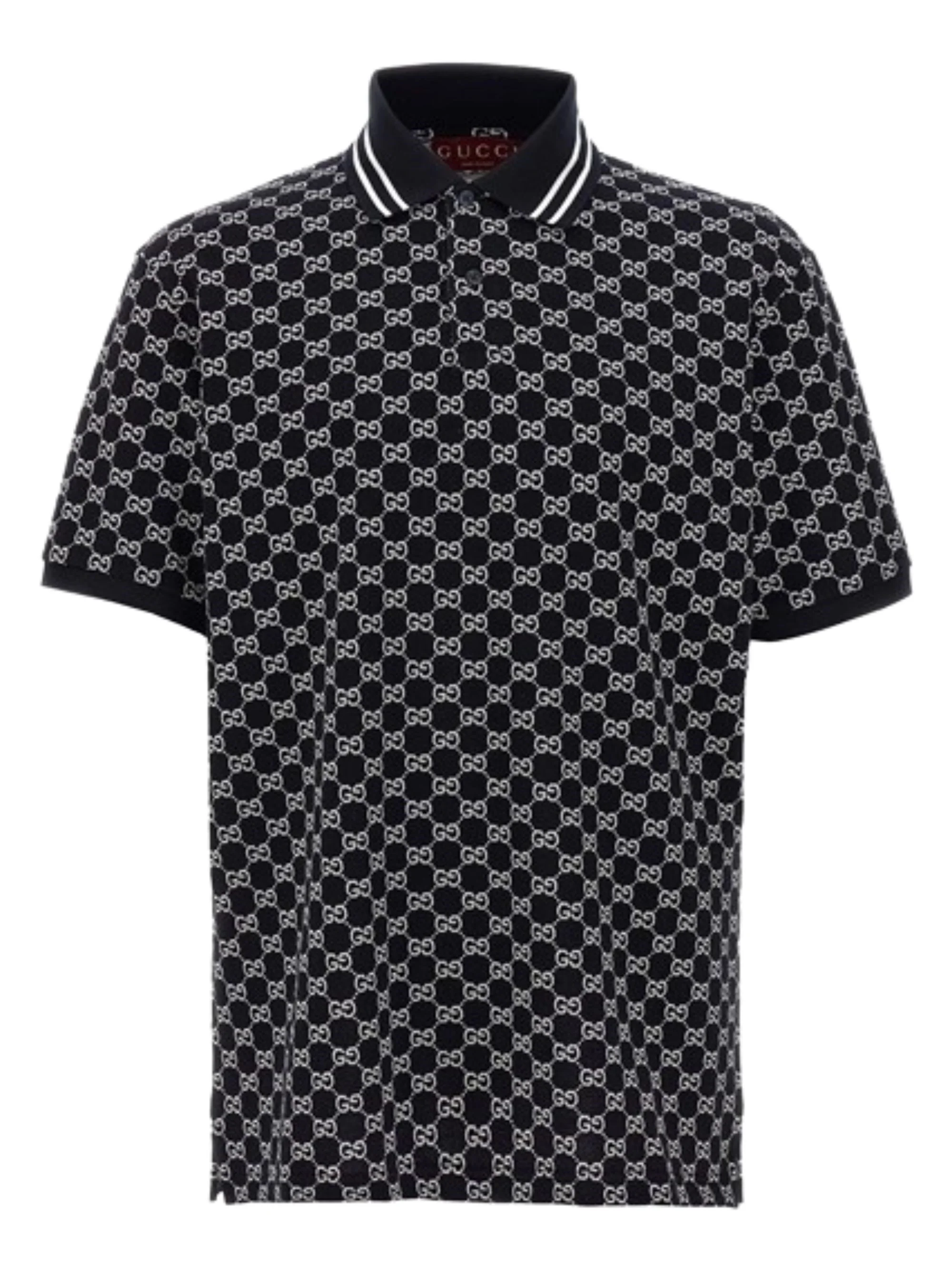 GG cotton pique polo shirt - 1