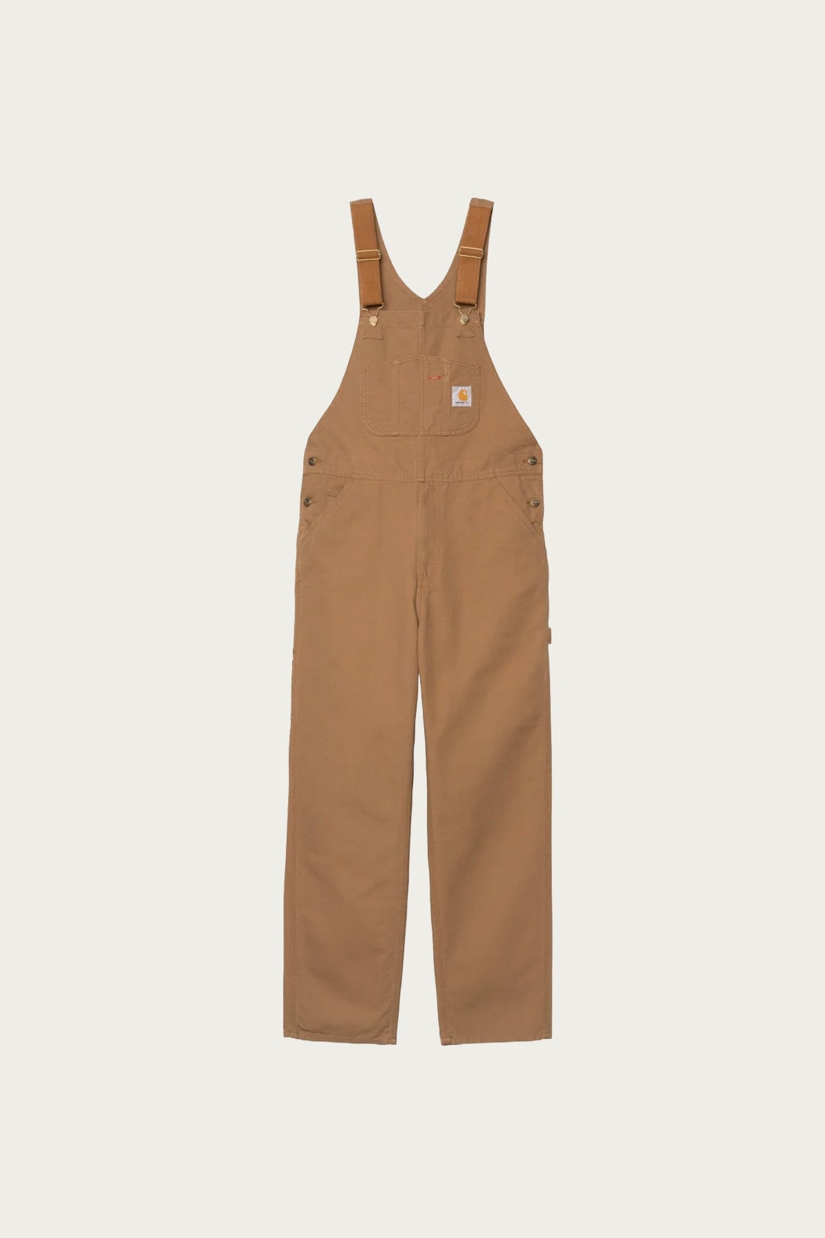 Bib Overalls - Hamilton Brown Rinsed - 1