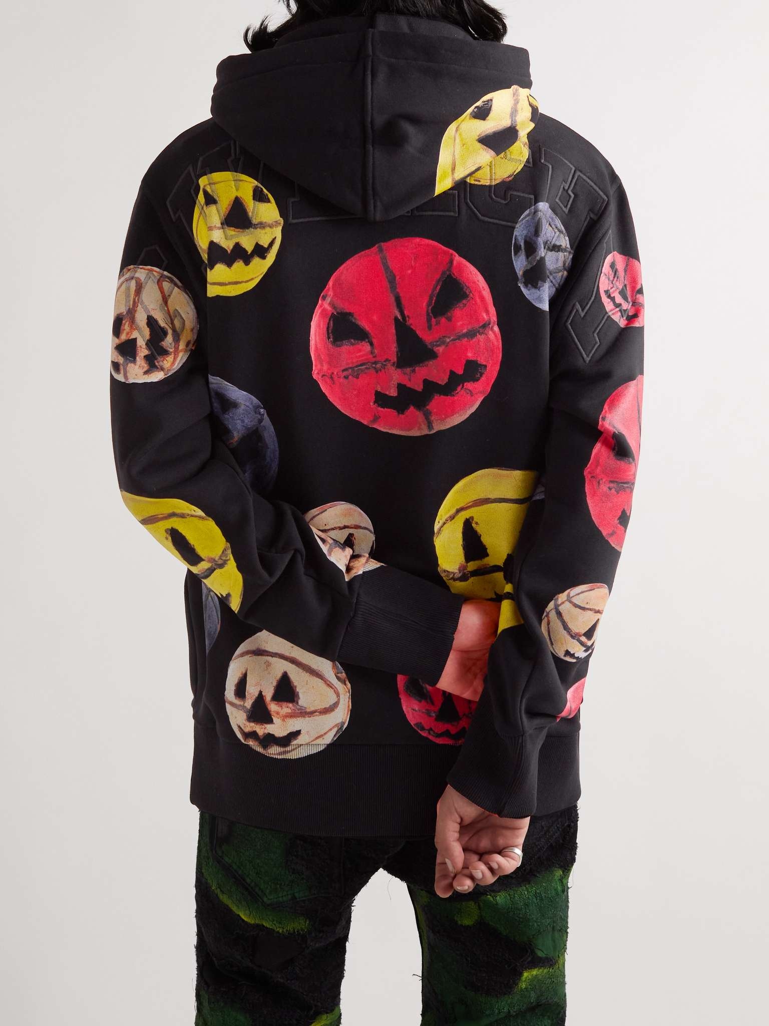 + Josh Smith Printed Cotton-Jersey Hoodie - 4