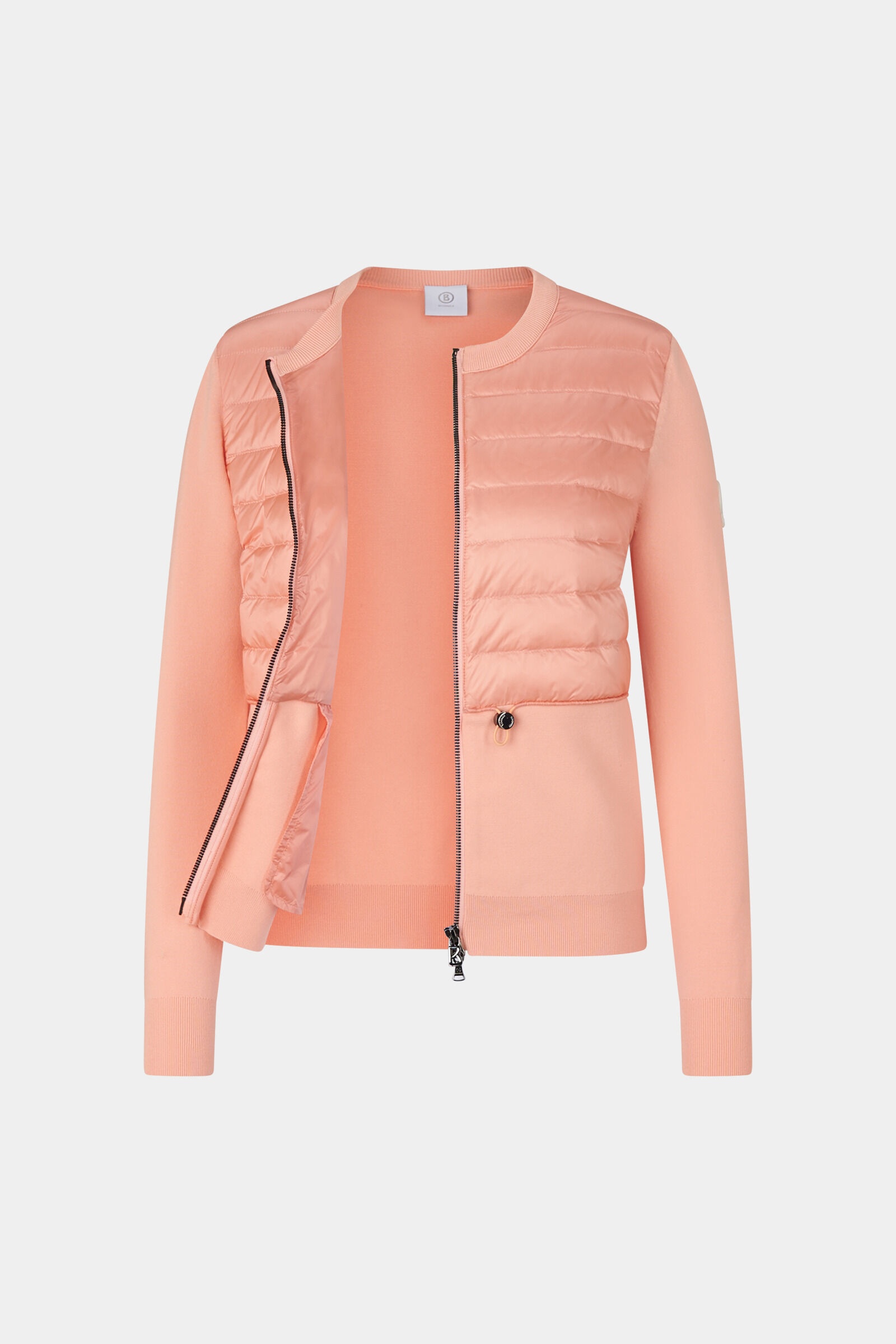 Anja Hybrid knit jacket in Pink - 9