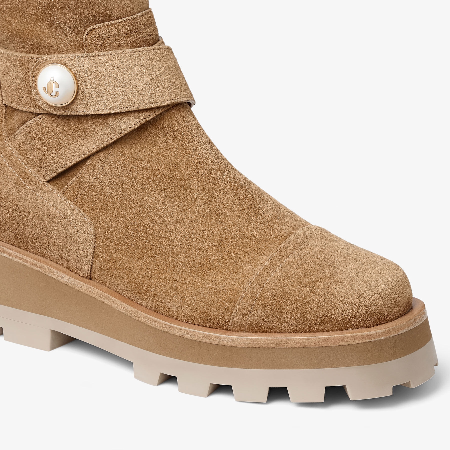 Meena Flat
Rattan Velvet Suede Boots - 3