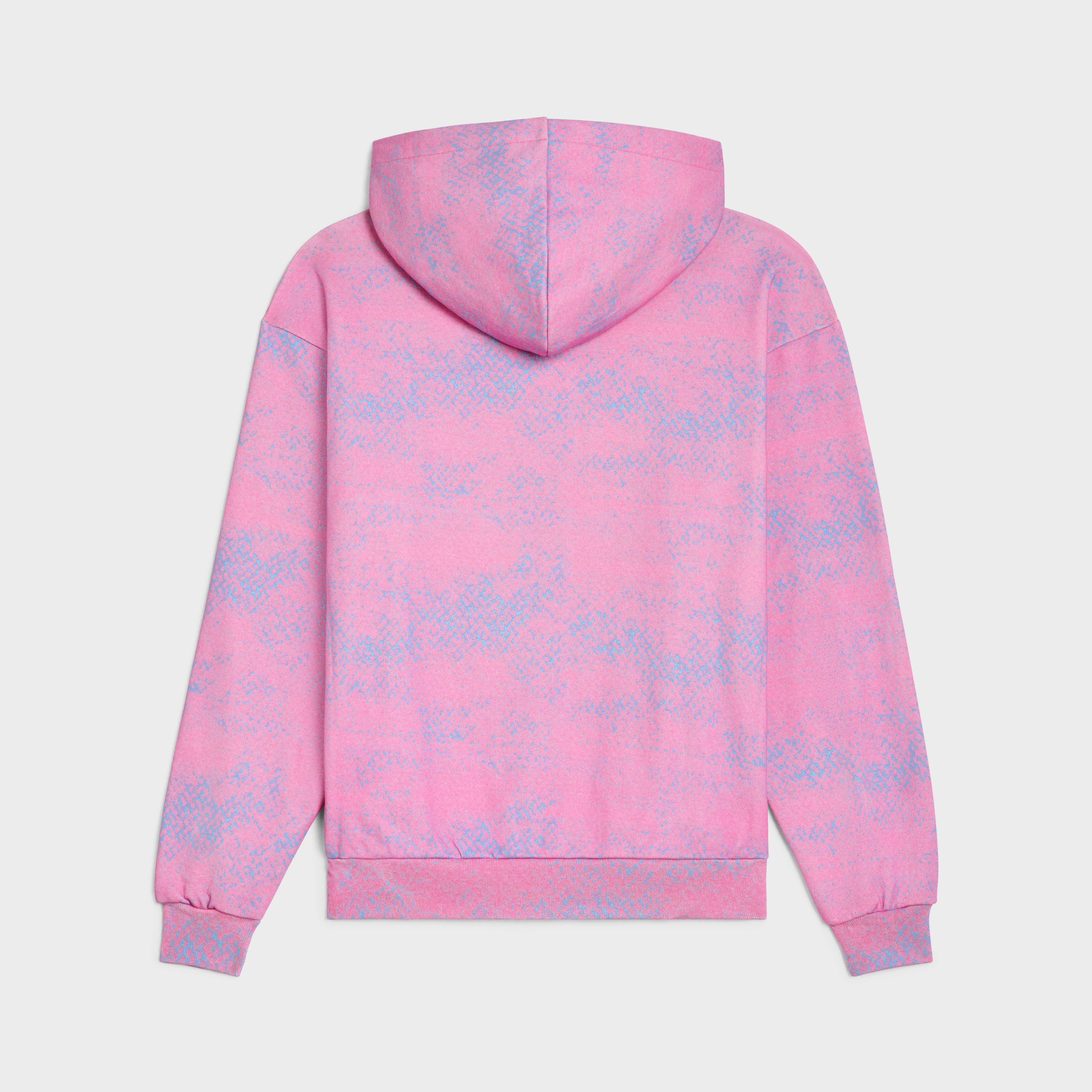 loose ave 57 sky hoodie in cotton fleece - 2