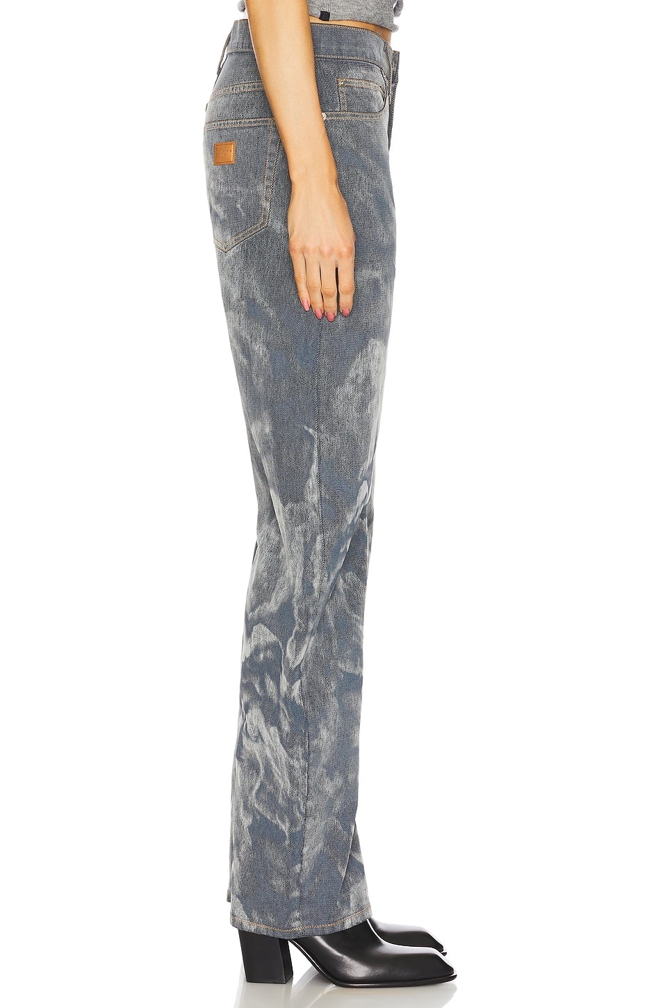 Low Rise Bowed Gusset Jean - 3