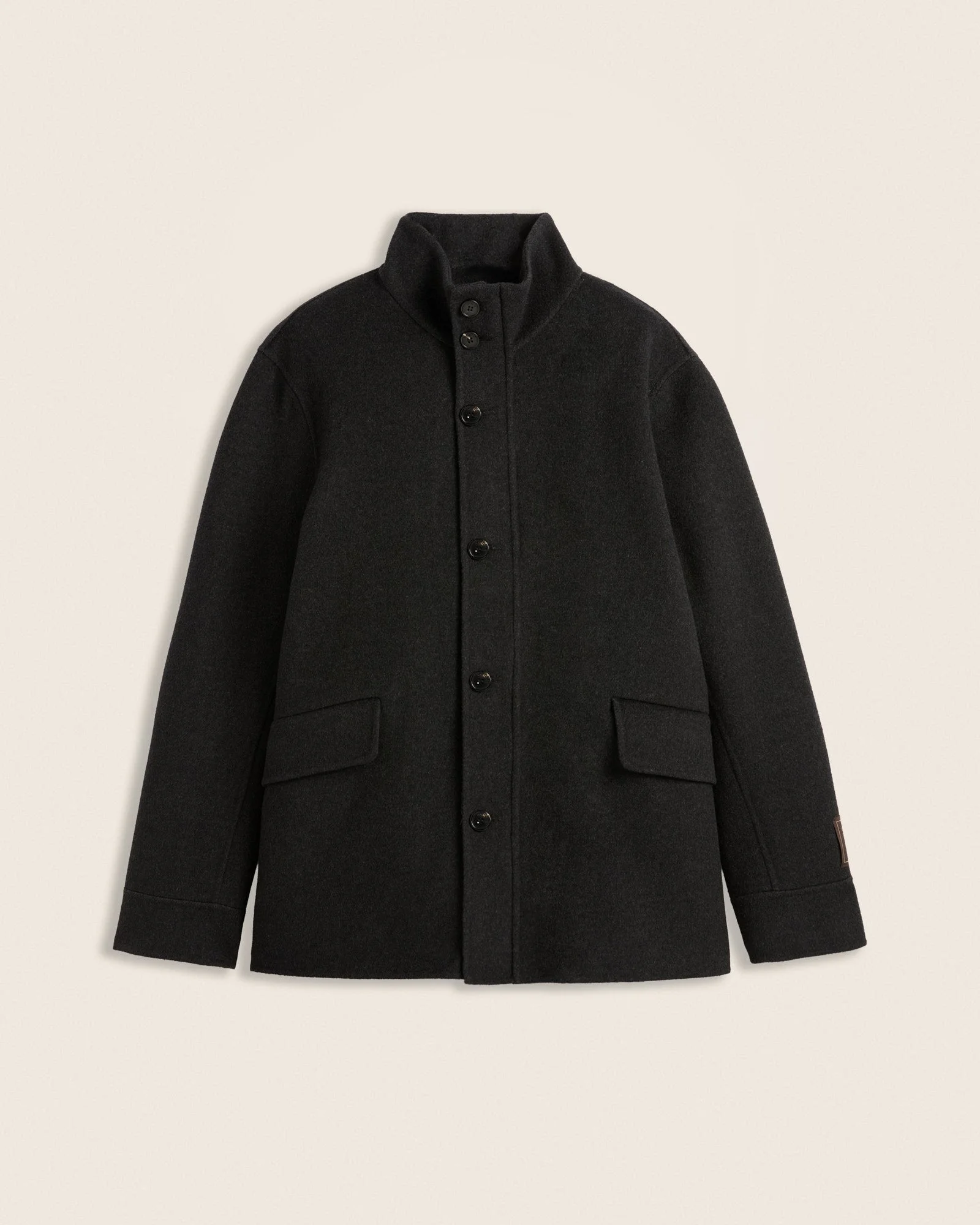 Doublefaced wool blouson jacket - 1