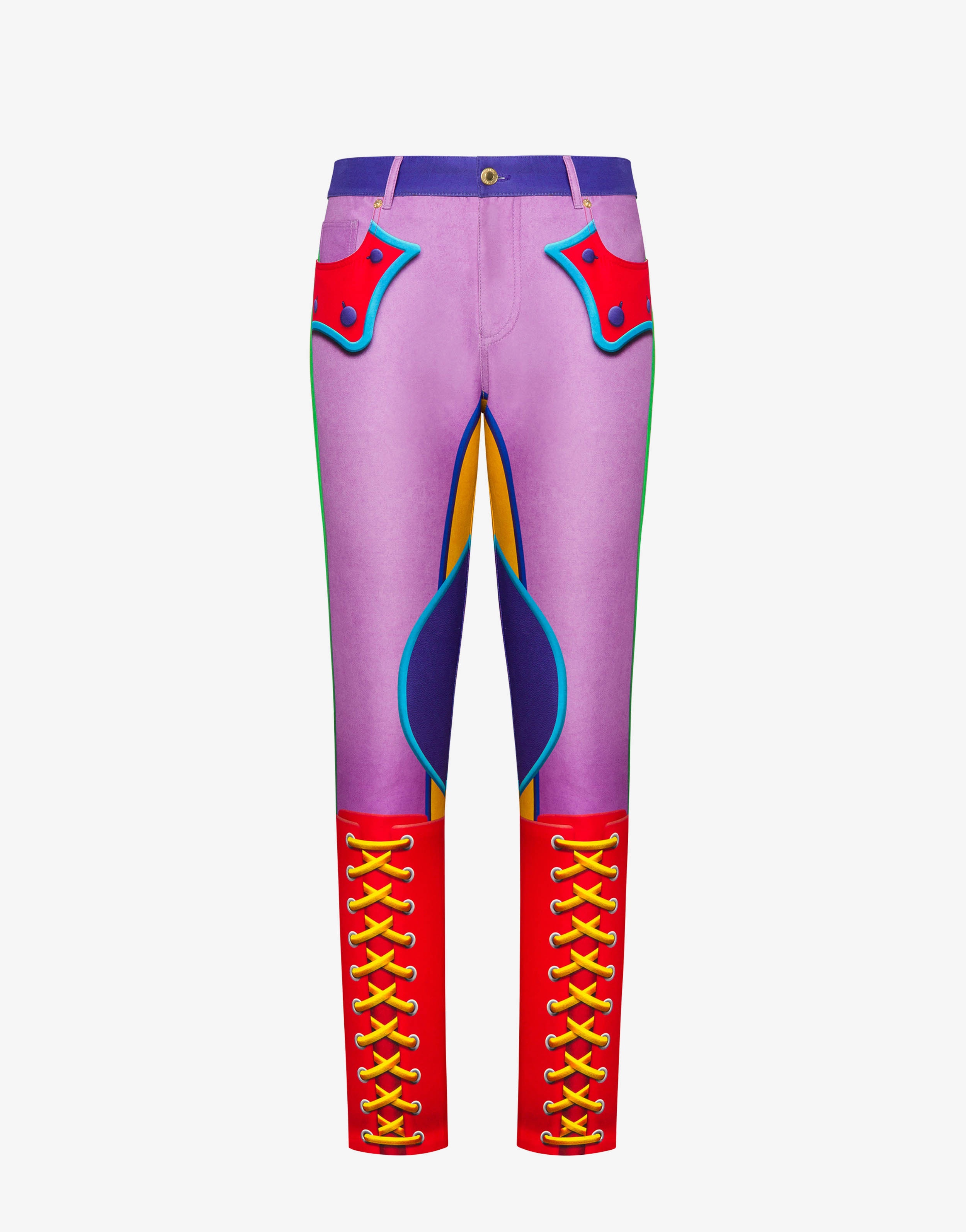 TROMPE L'ŒIL DUCHESSE TROUSERS - 1