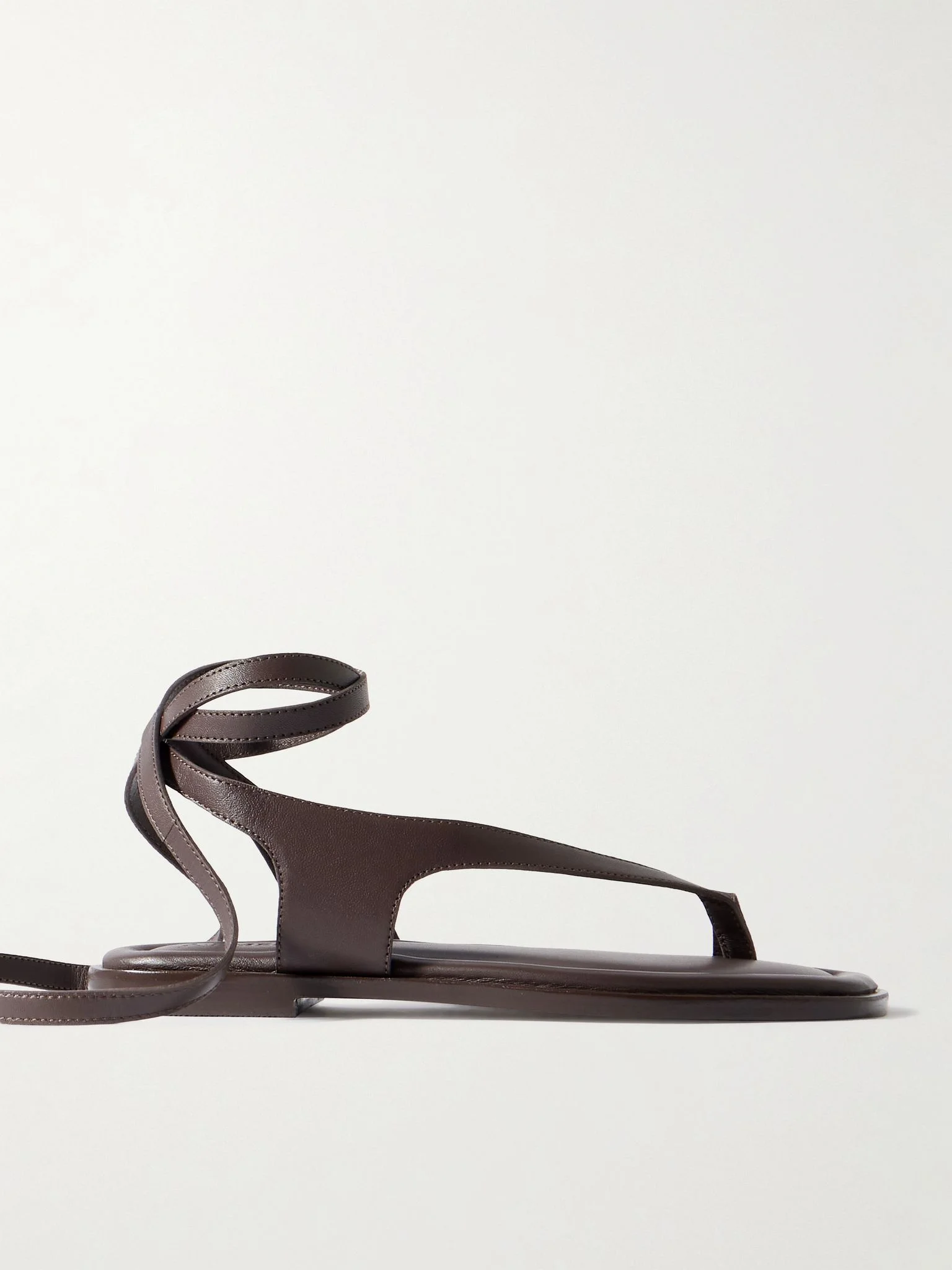 Heidi leather sandals Brown - 1