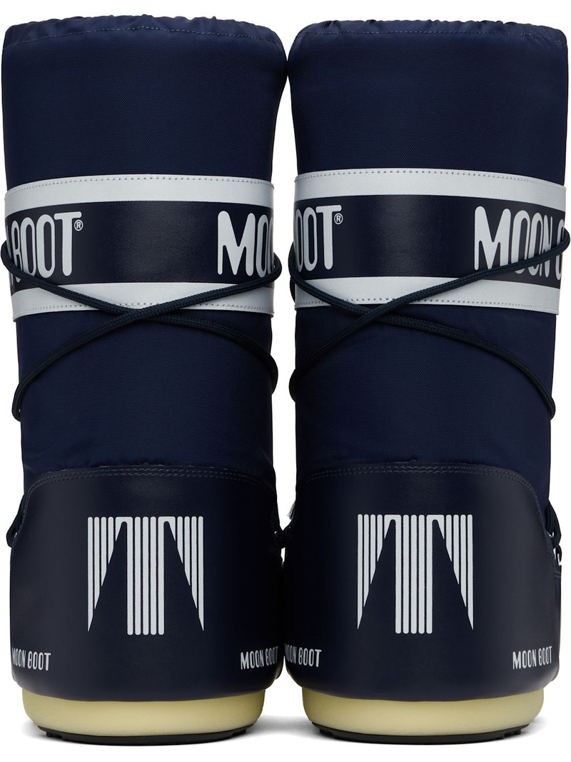 MOON BOOT Navy Icon Nylon Boots outlook