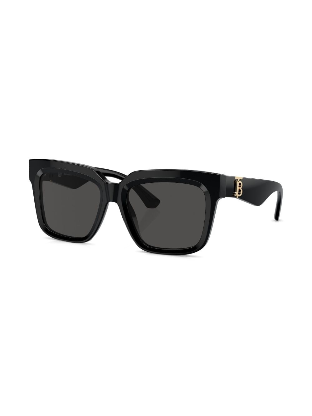 logo-plaque square-frame sunglasses - 2