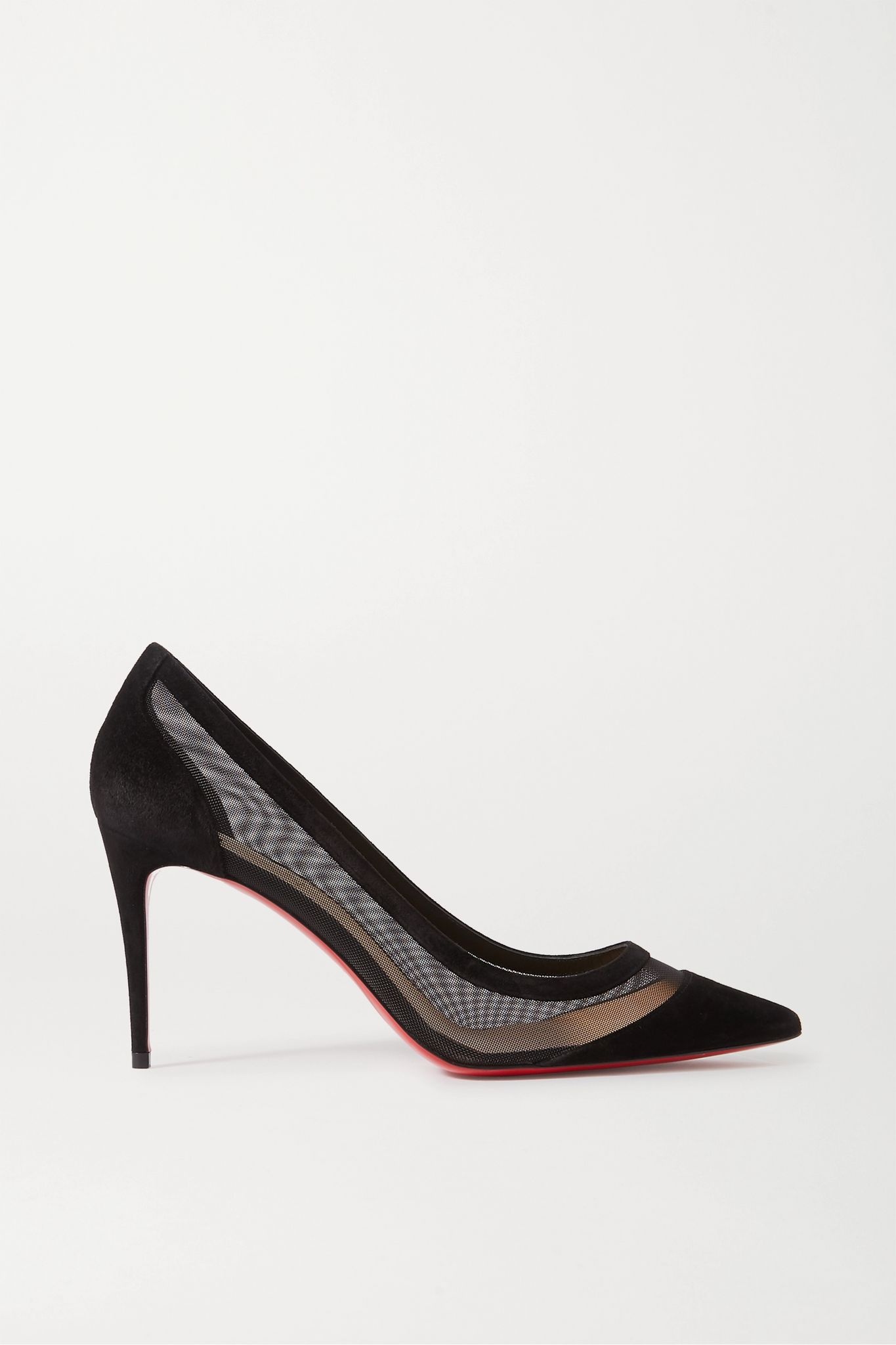 Galativi 85 suede and mesh pumps - 1