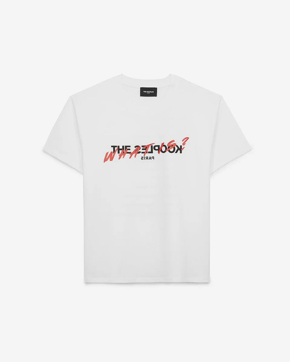 WHITE WHAT IS T-SHIRT - 1