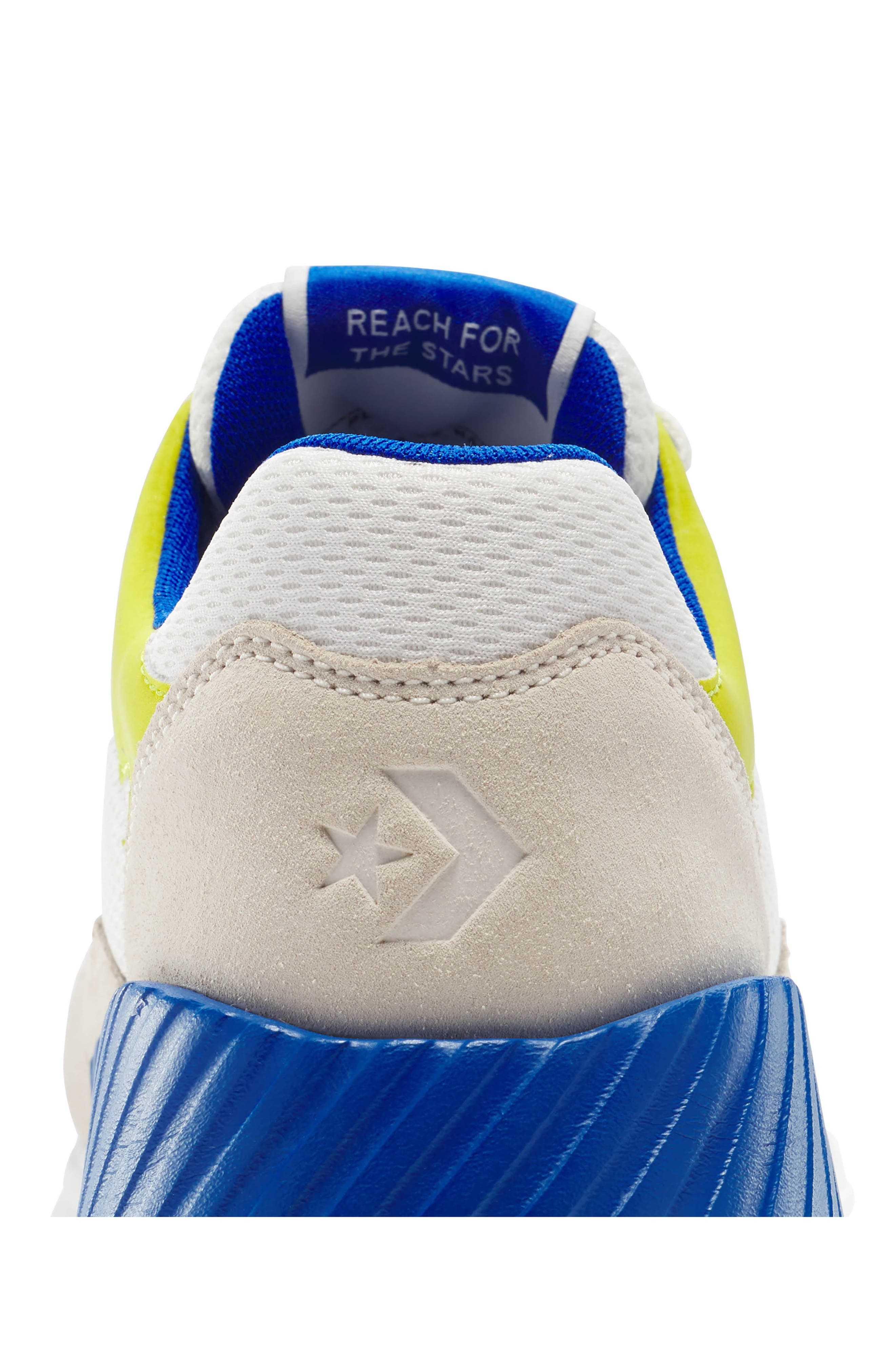 Converse Gender Inclusive Wave Trainer Sneaker in Vintage White/Egret/Blue at Nordstrom - 5
