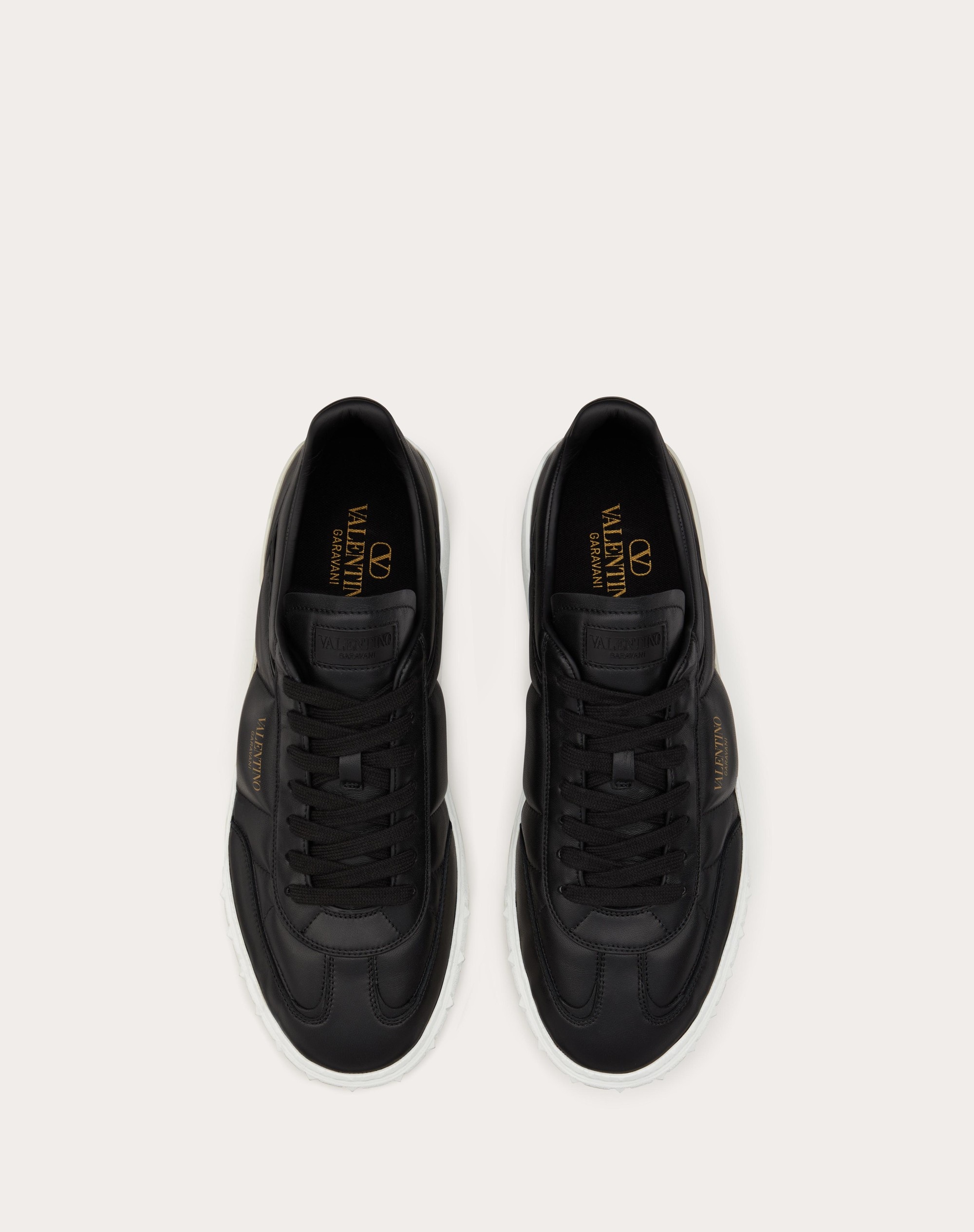 UPVILLAGE LOW TOP NAPPA LEATHER SNEAKER - 4