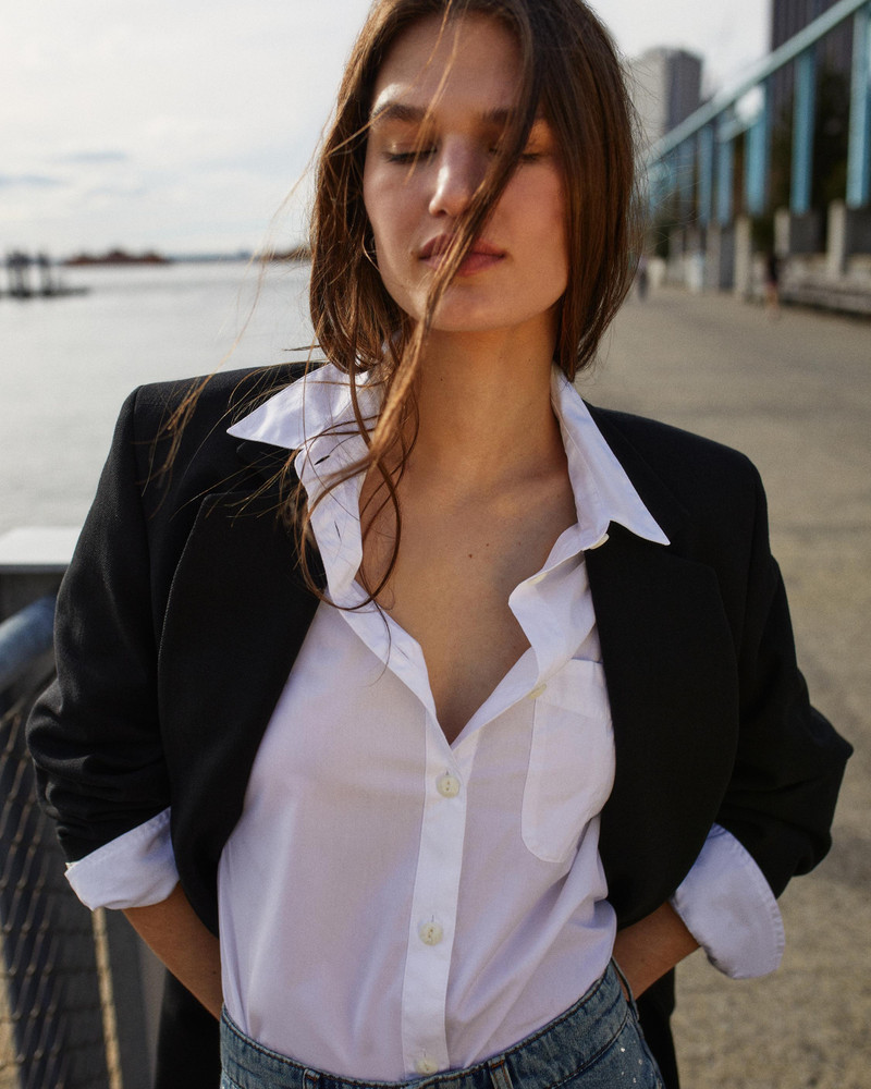 Suzanne Viscose Blazer Relaxed Fit 2