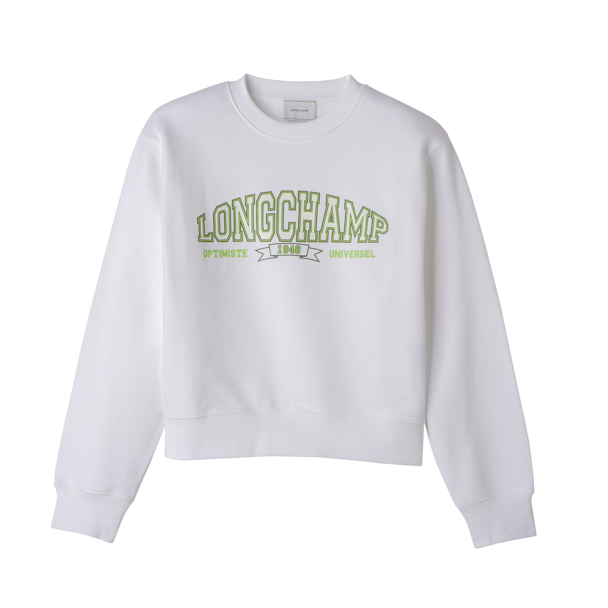 Sweatshirt White - Jersey - 1