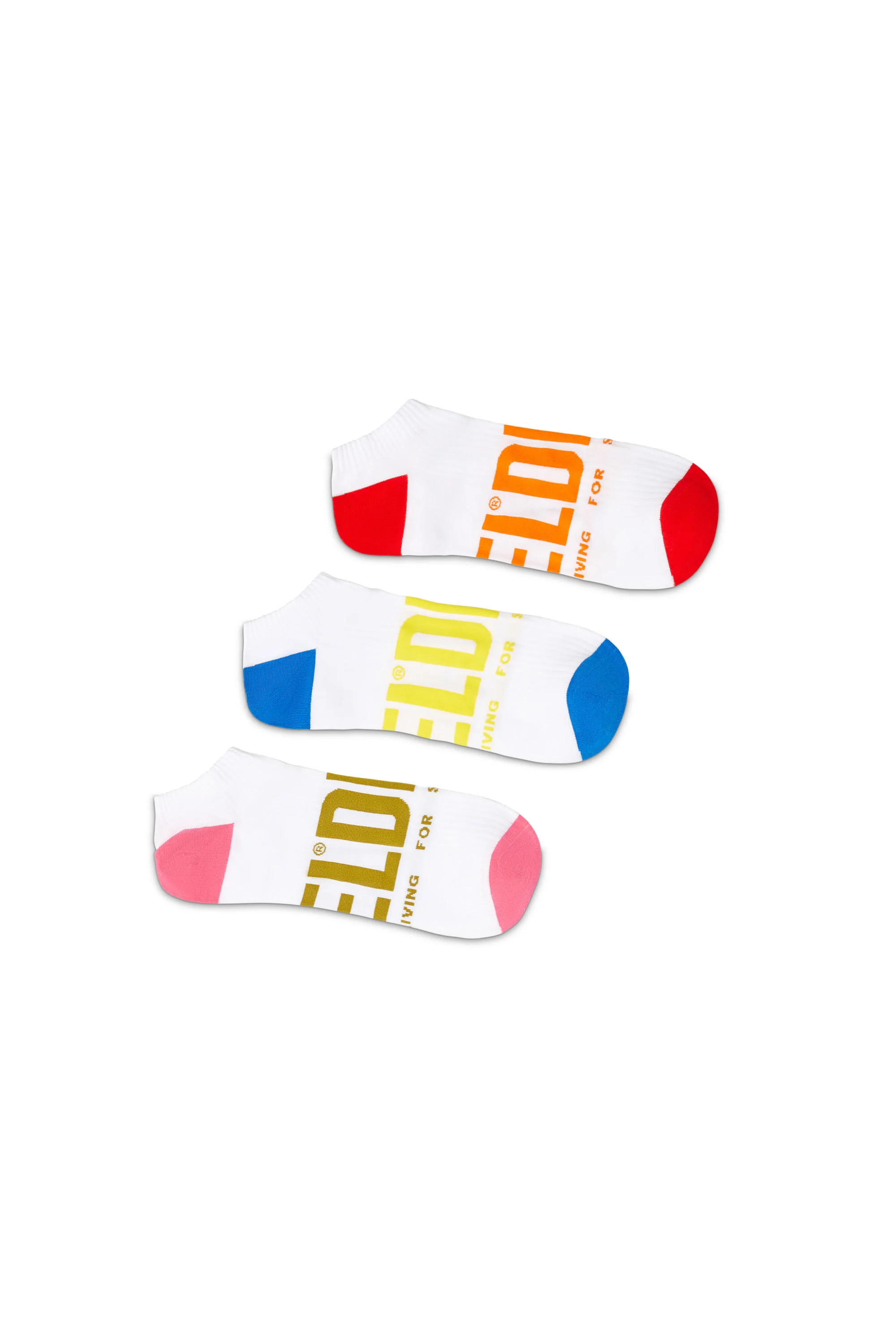 THREE-PACK LOW-CUT LOGO SOCKS - 1