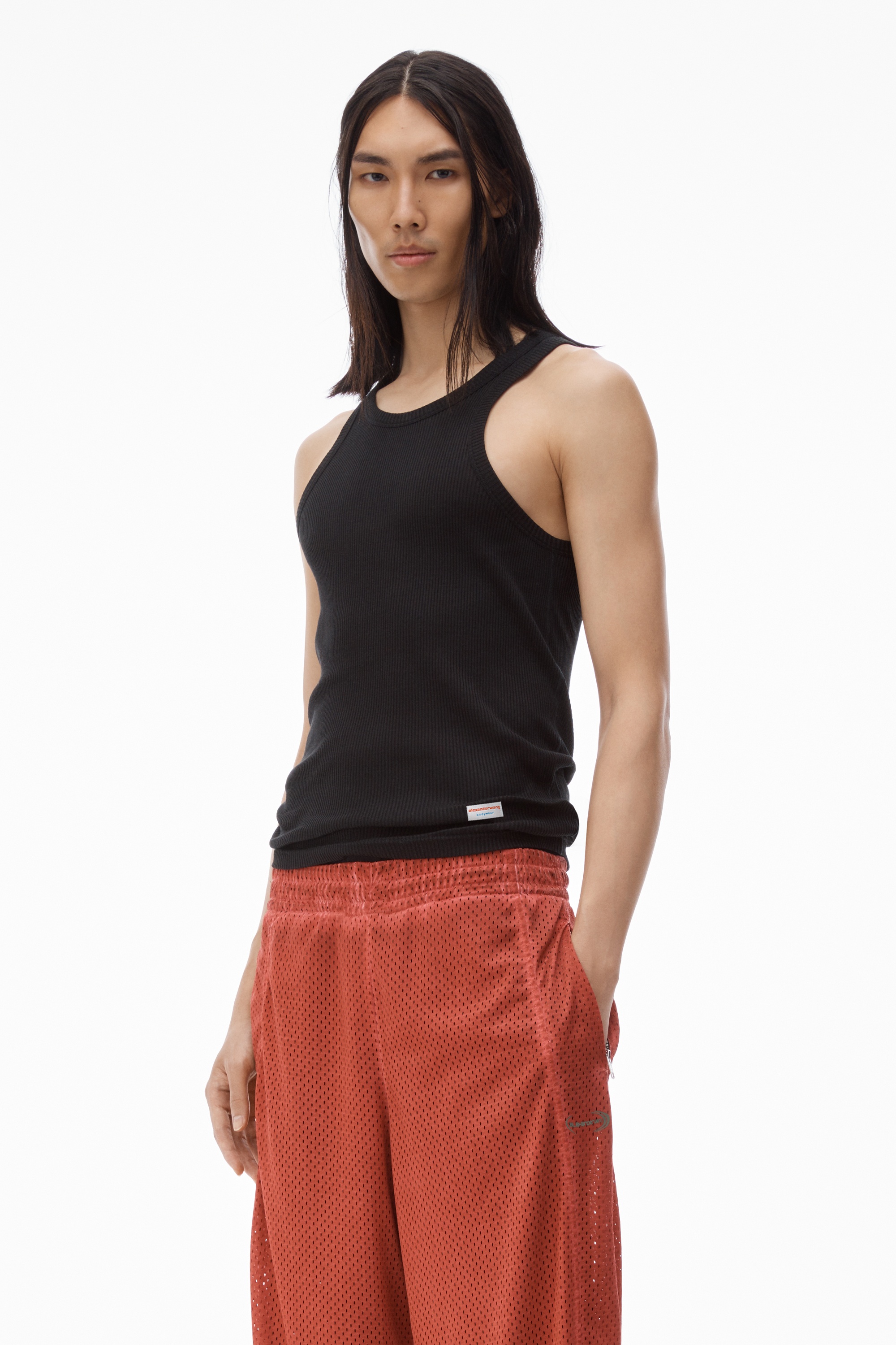 Track Pant in Perforated Mesh - 4