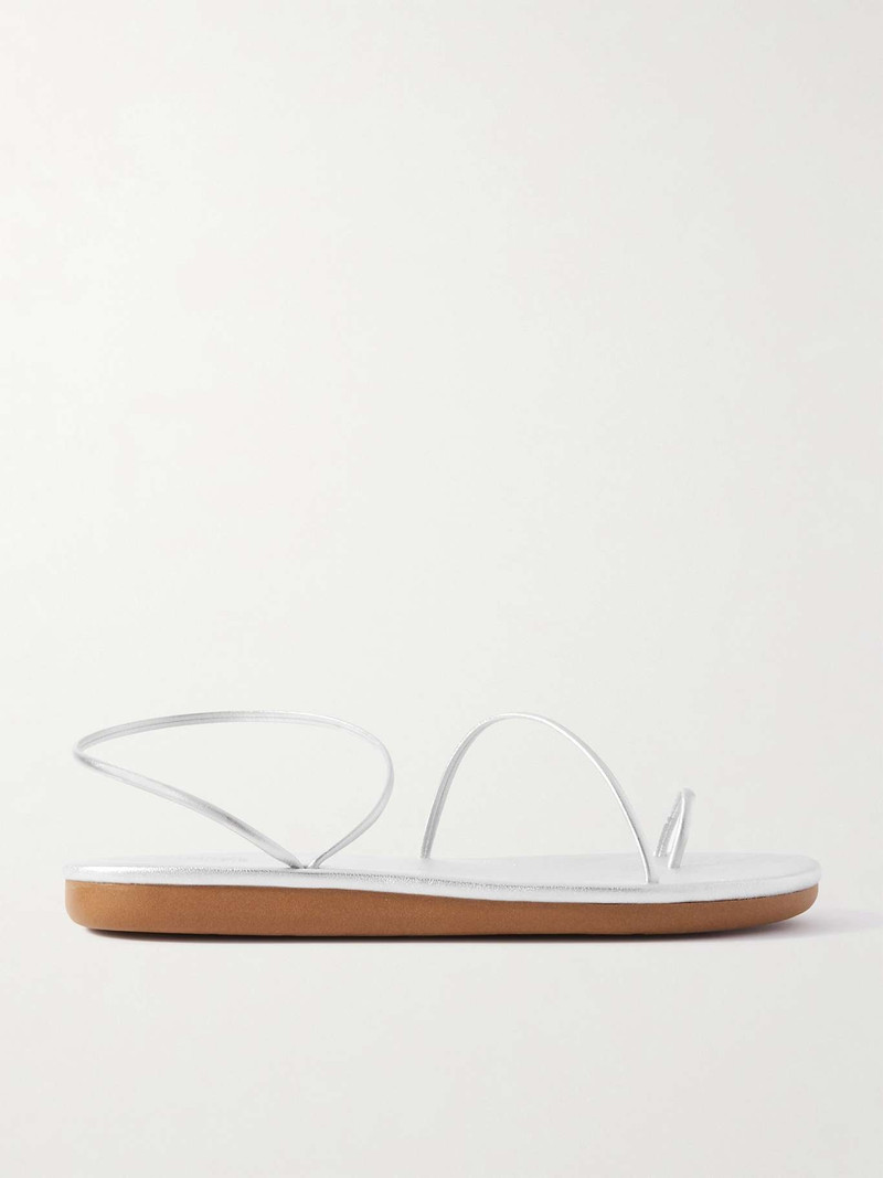 Kansiz faux leather sandals Silver 1
