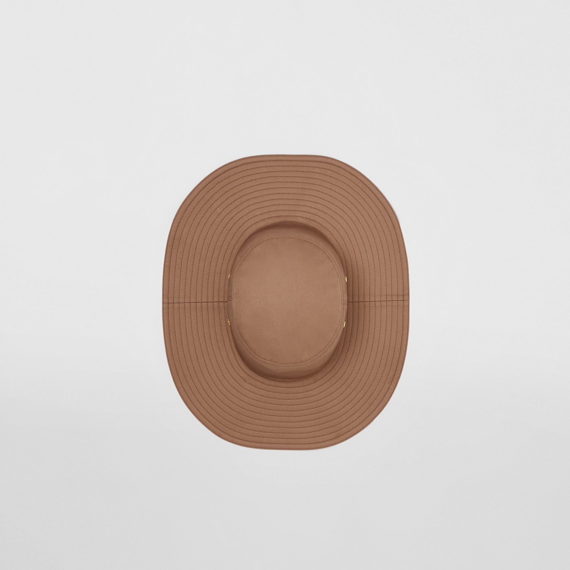 Detachable Strap Cotton Gabardine Hat - 6