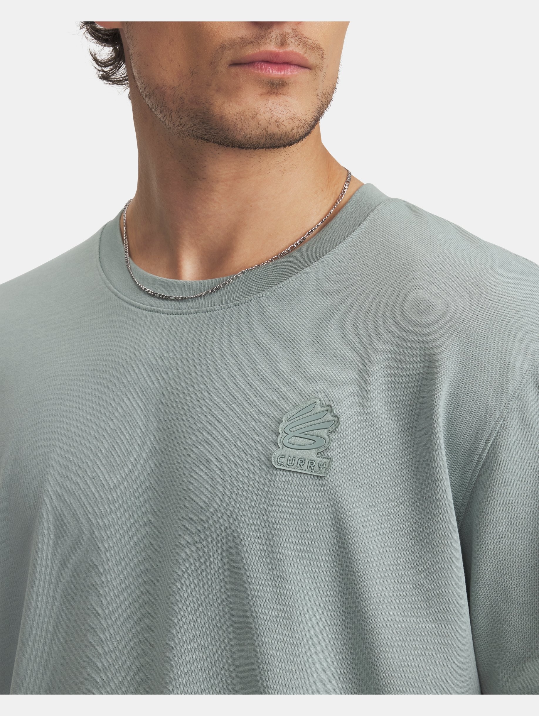 ★UNDER ARMOUR★Curryヘビーウェイトトレンド Tシャツ Under Armour Men's Curry Heavyweight Trend T-Shirt | REVERSIBLE
