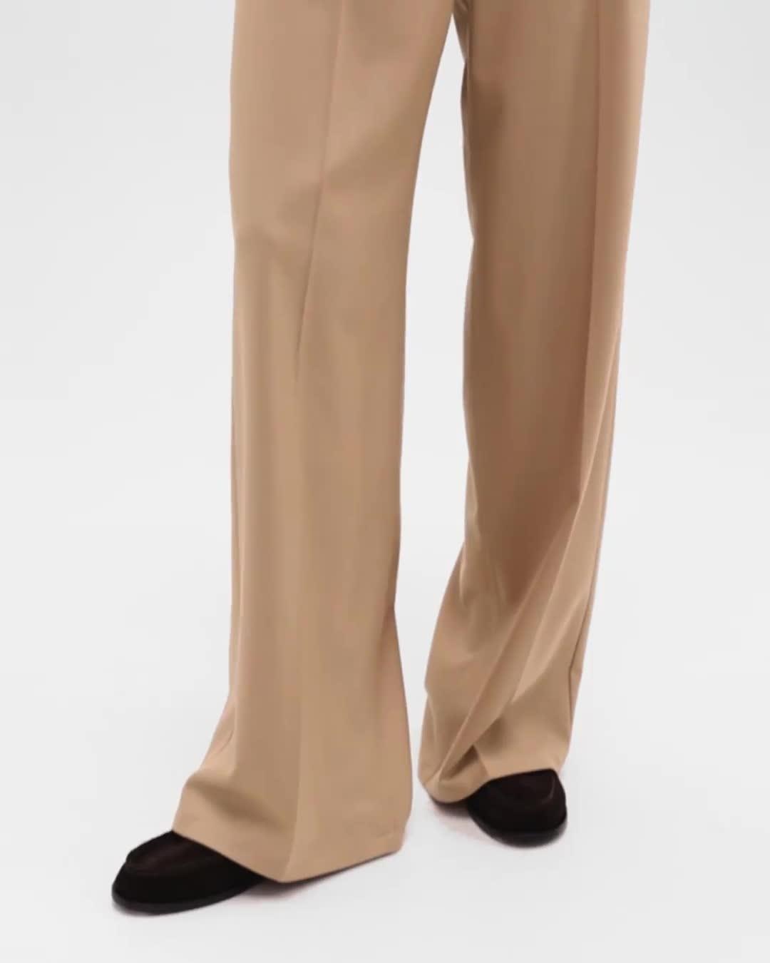 Straight-Leg 5-Pocket Pant in Stretch Flannel - 5