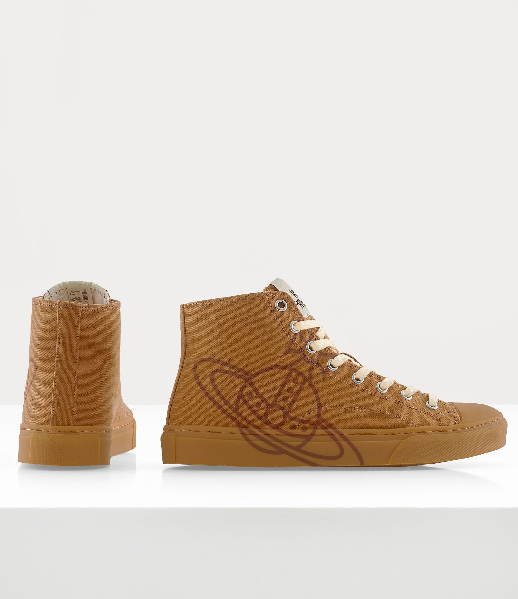 HIGH TOP CANVAS PLIMSOLL - 3