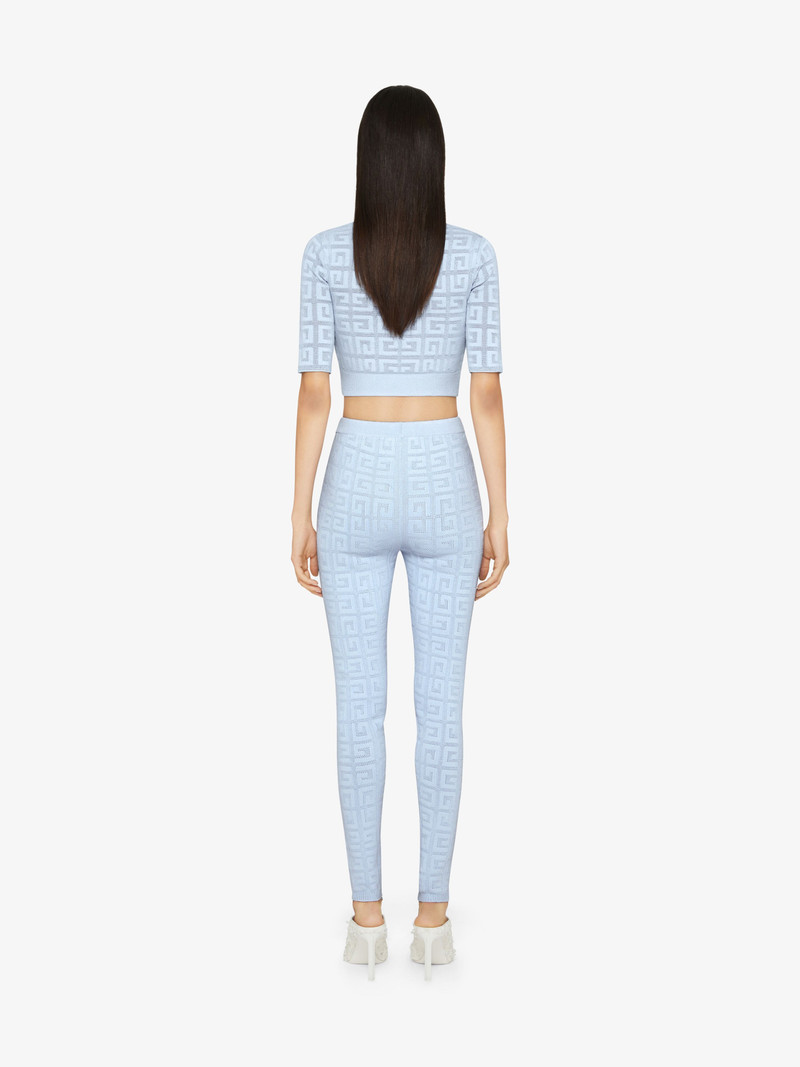 LEGGINGS IN 4G JACQUARD 4