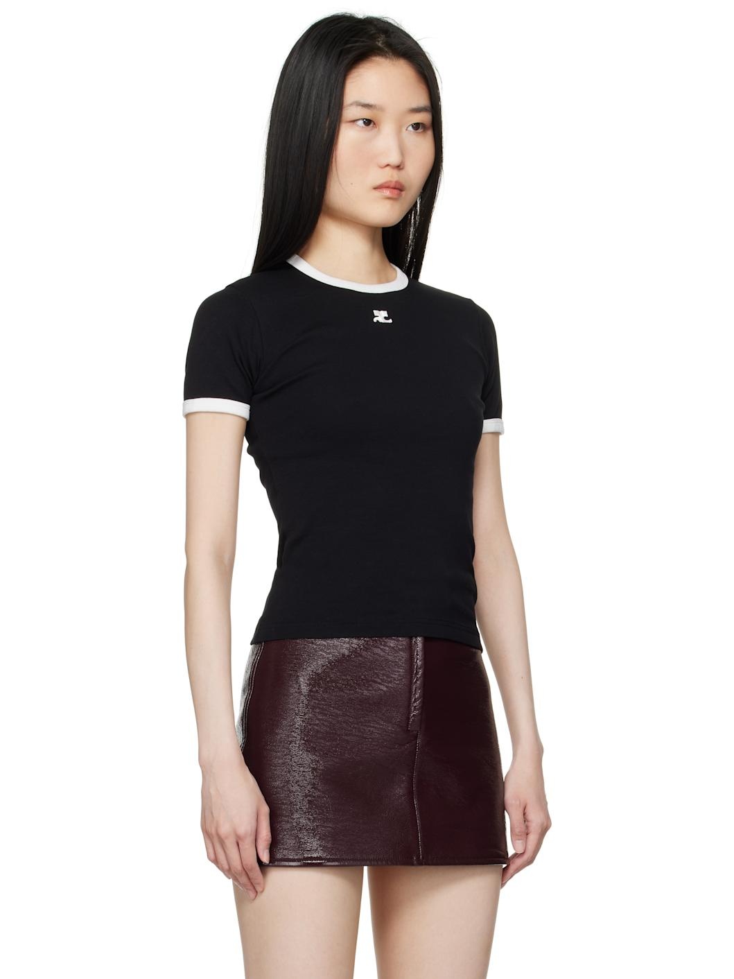 Black & White Signature Contrast T-shirt - 2