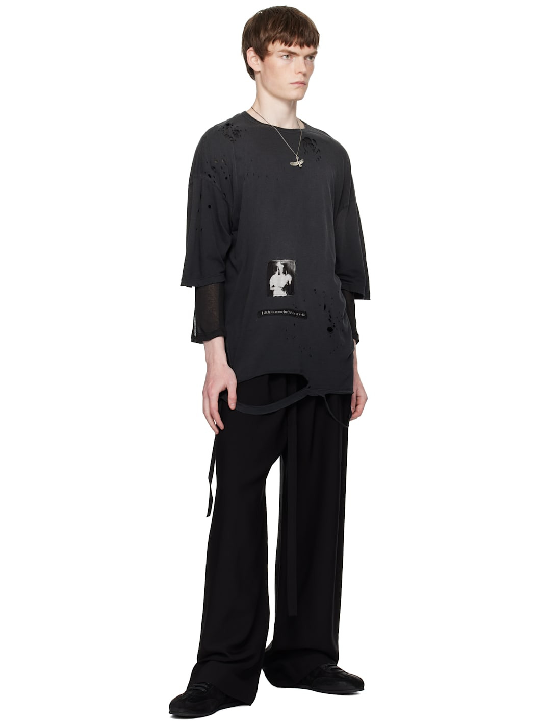 Black Dieter High Comfort Fit T-Shirt - 4