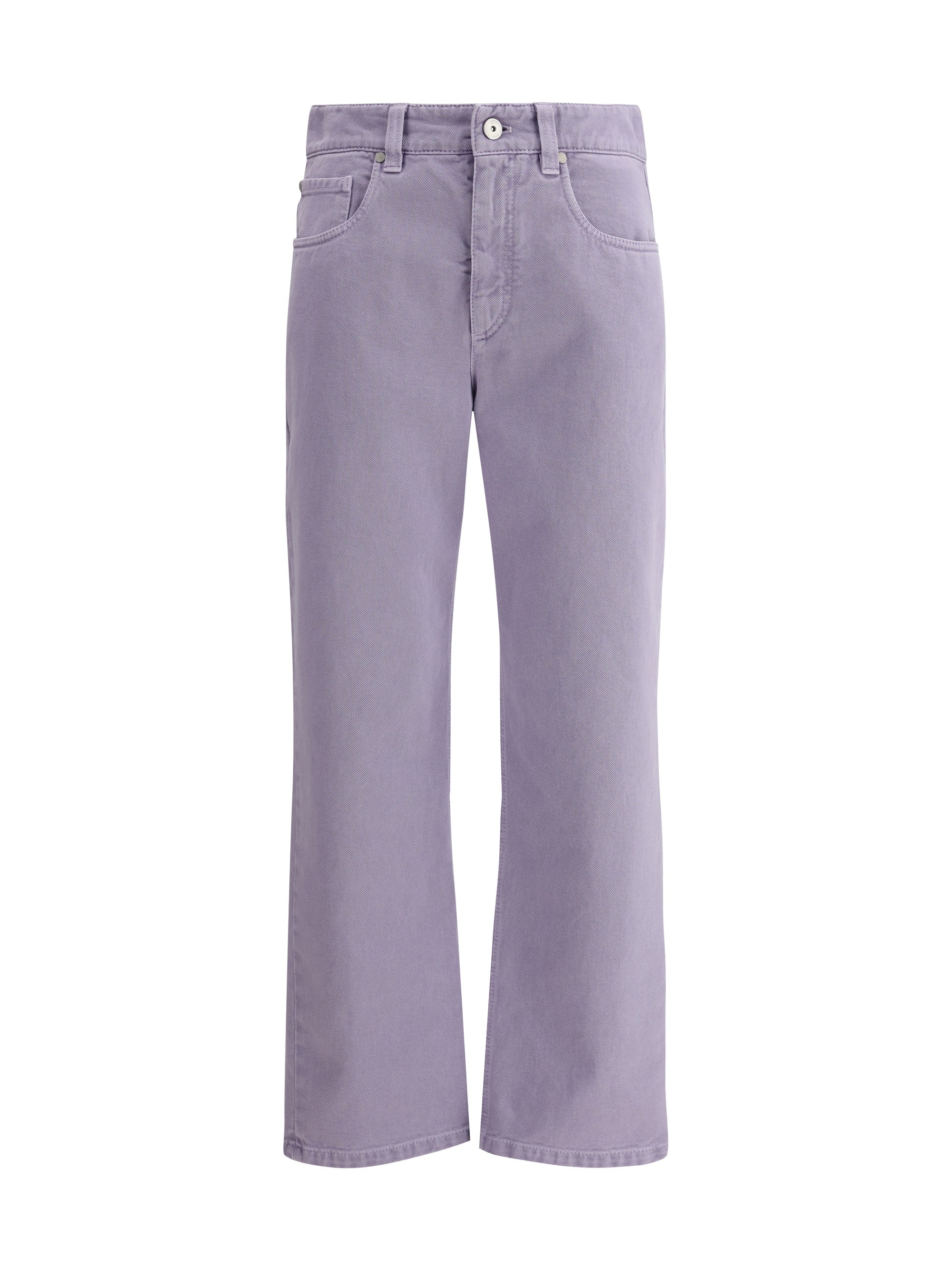 Brunello Cucinelli Women Straight Dyed Jeans - 1