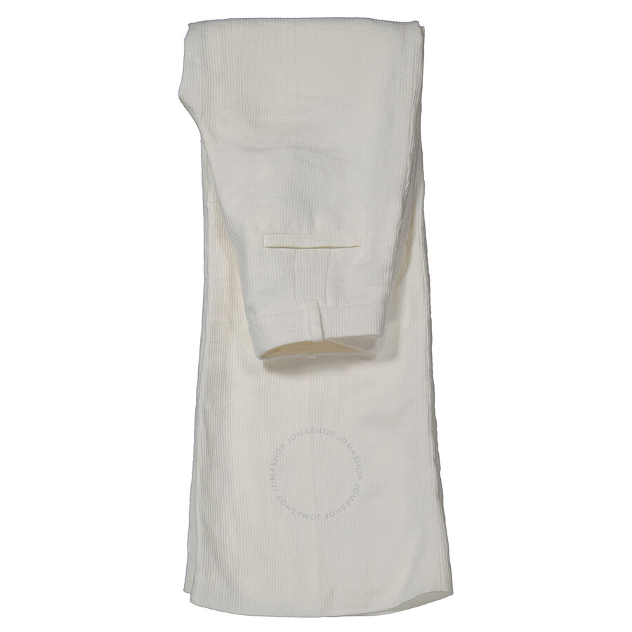 Chloe Ladies Iconic Milk Flared Ribbed Trousers - 6