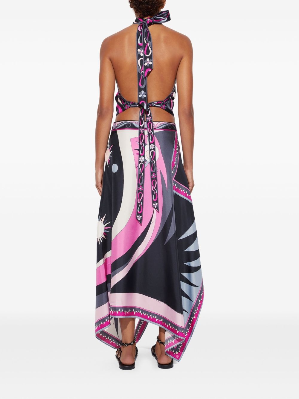 stella-print skirt - 4