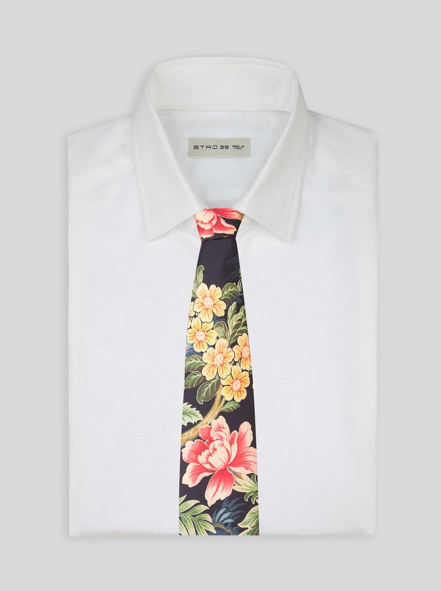 PRINTED SILK TIE - 2