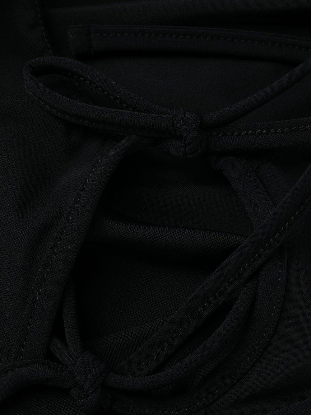 knot-detailing one-shoulder swimsuit - 3