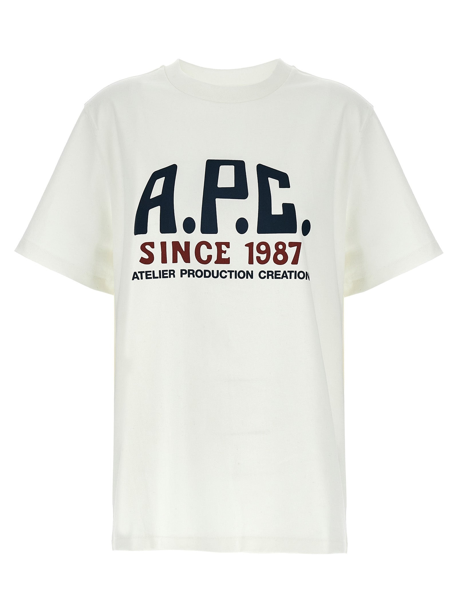 A.P.C. Women Logo Print T-Shirt - 1