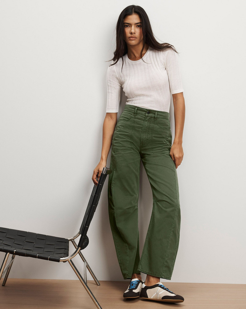VERONICA BEARD SLOAN BARREL PANT outlook