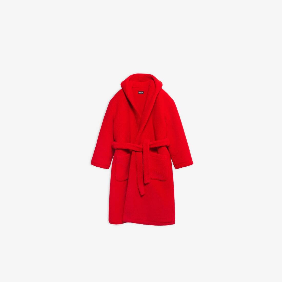 Men's Hooded Resorts Coat in Red - 1