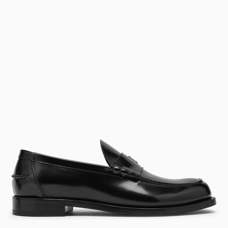 Givenchy Black Leather Mr G Loafers Men - 1