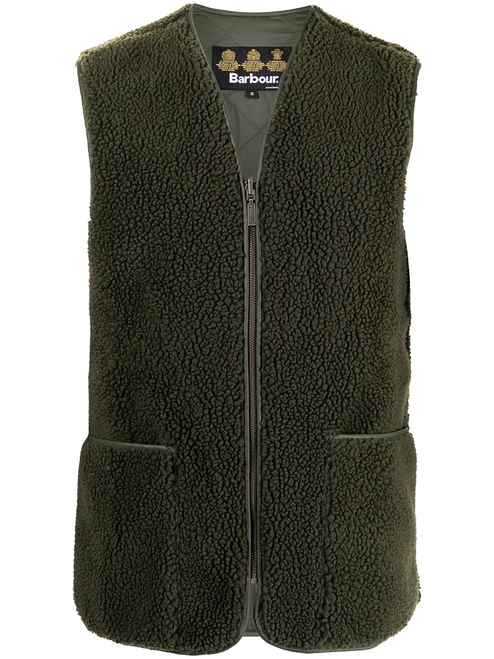 Berber faux-shearling gilet - 1